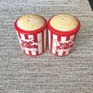 Ceramic “Popcorn” Salt and Pepper Shakers